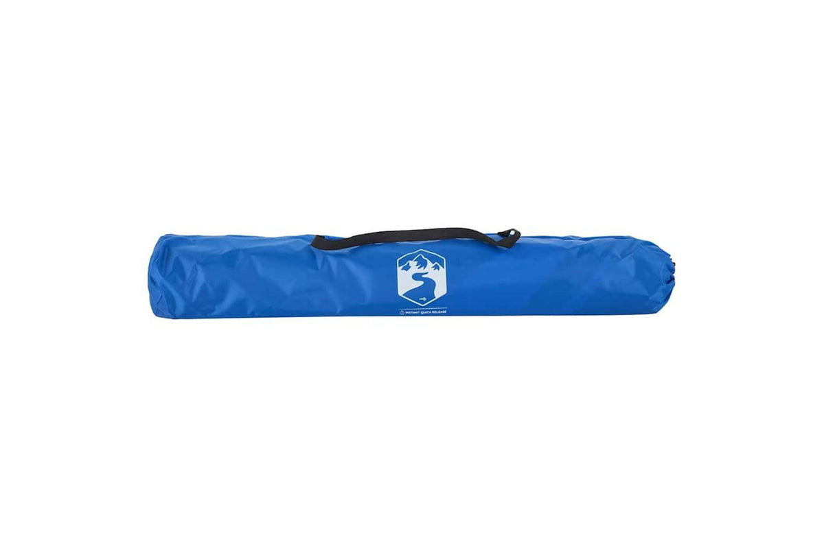 Vidaxl Beach Tent 2-person Azure Blue Quick Release Waterproof-9