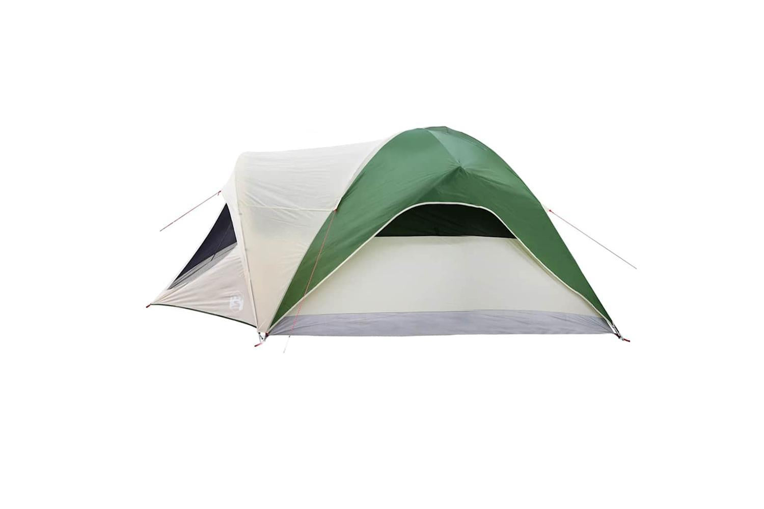 Vidaxl Family Tent Cabin 6-person Green Waterproof-9