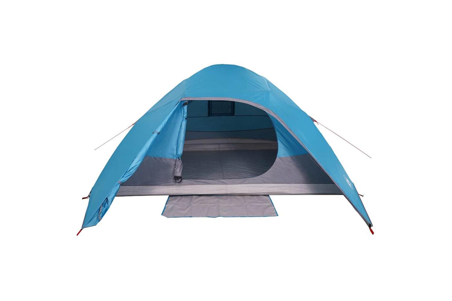 Vidaxl Family Tent Dome 6-person Blue Waterproof-7