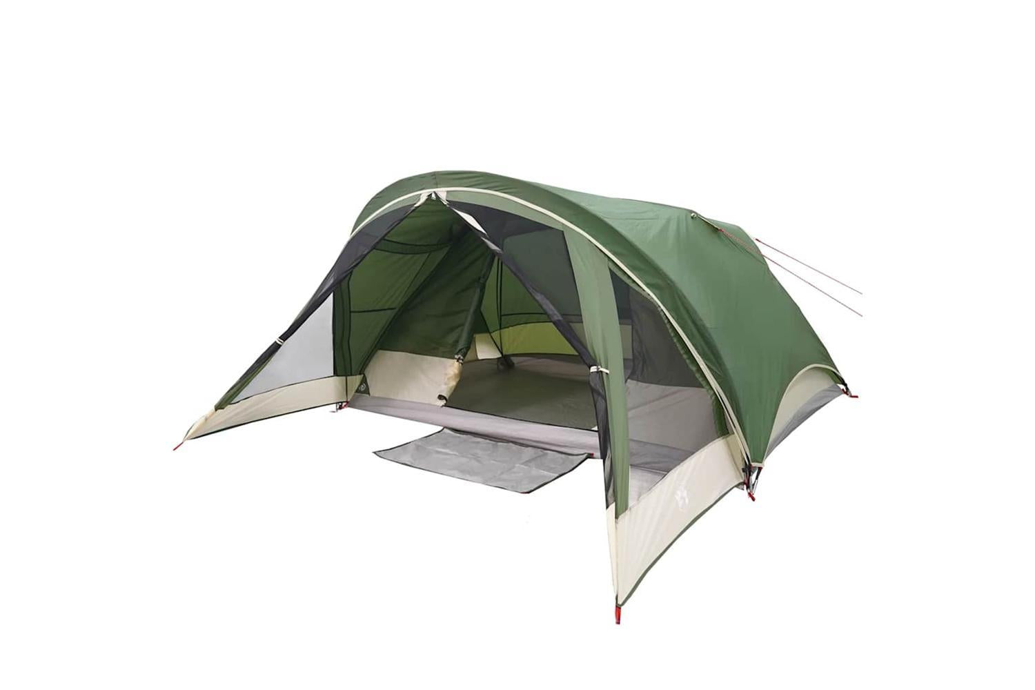 Vidaxl Camping Tent Cabin 4-person Green Waterproof-3
