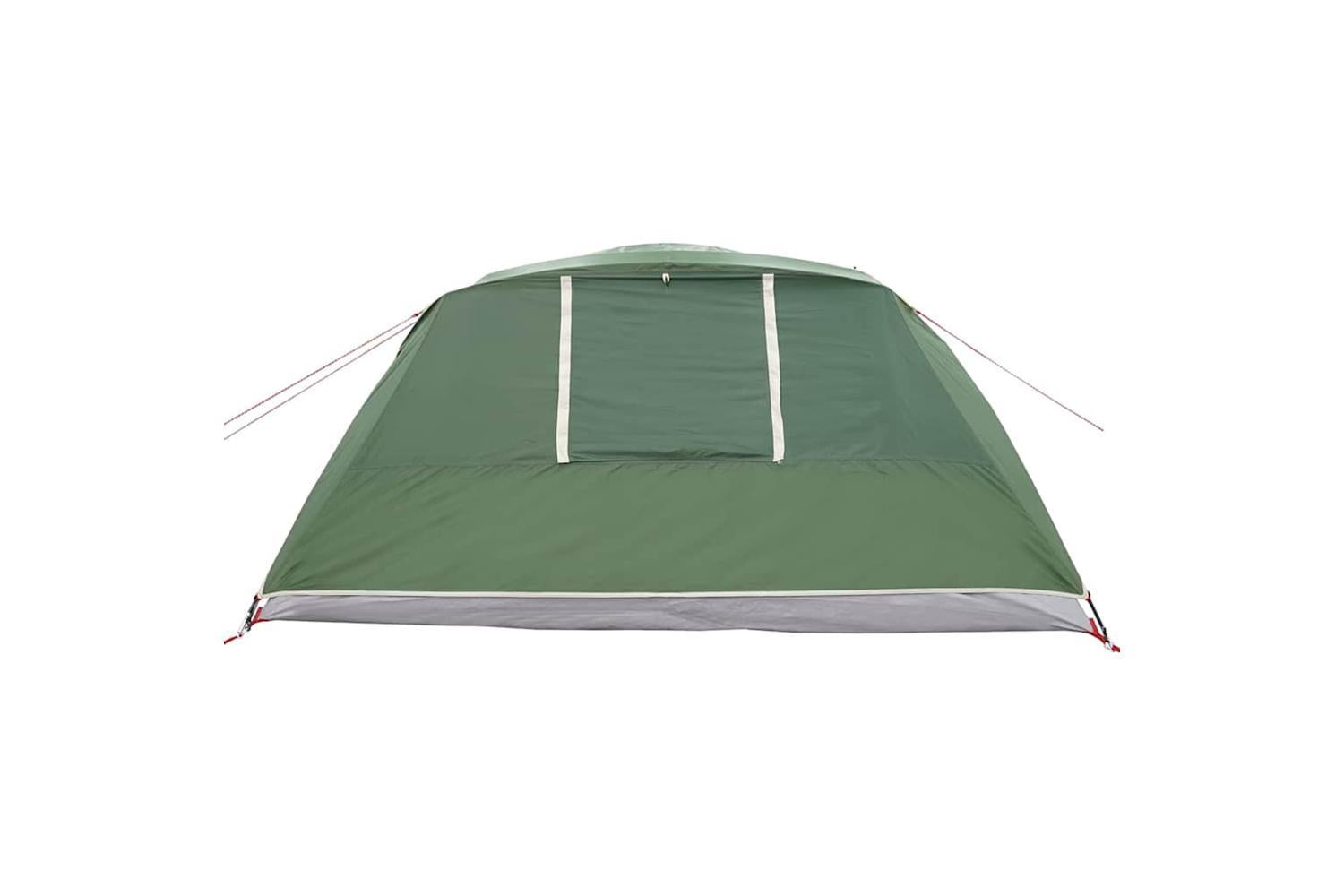 Vidaxl Camping Tent Cabin 4-person Green Waterproof-10