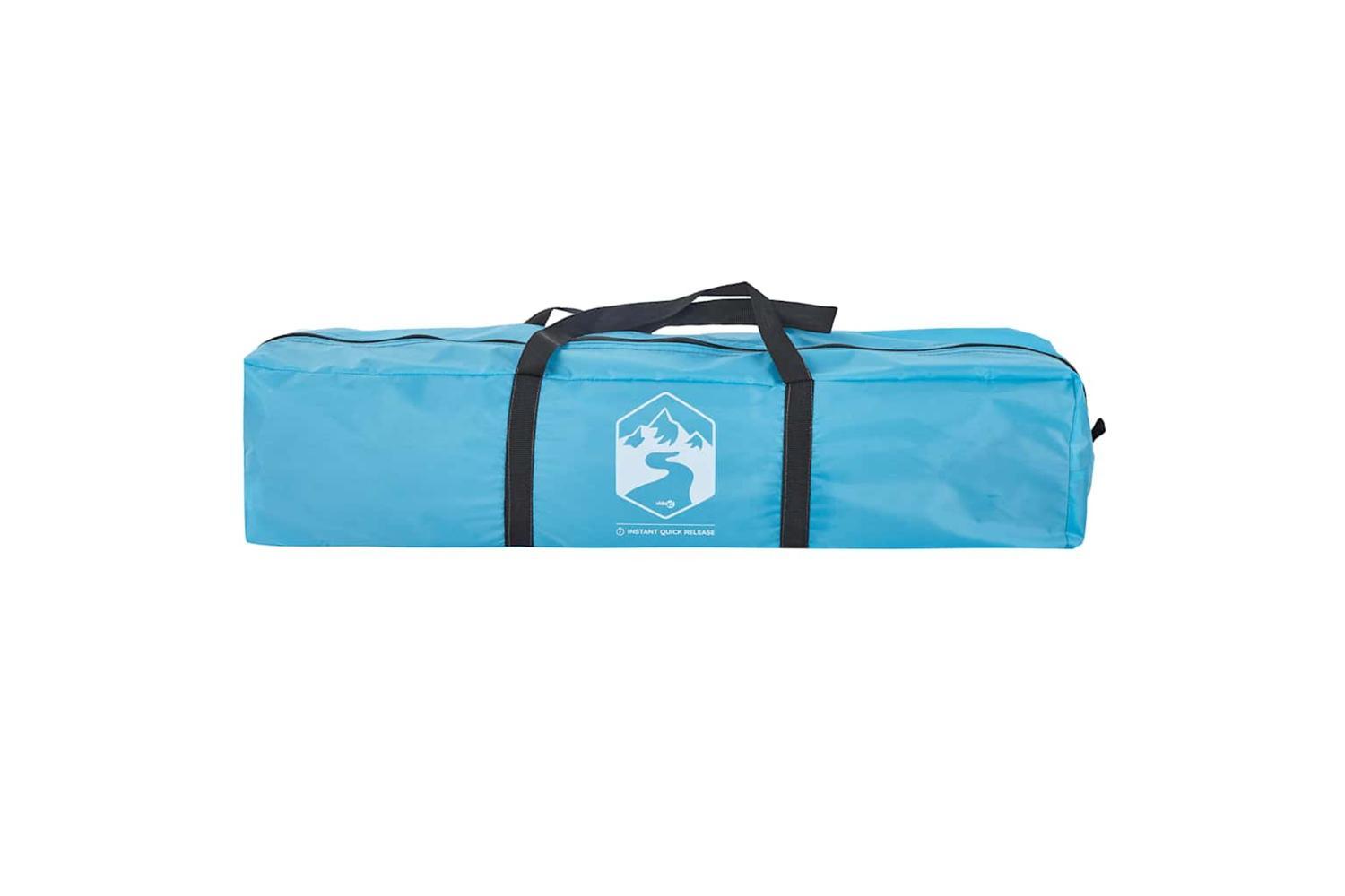 Vidaxl Camping Tent 3-person Blue Quick Release-10