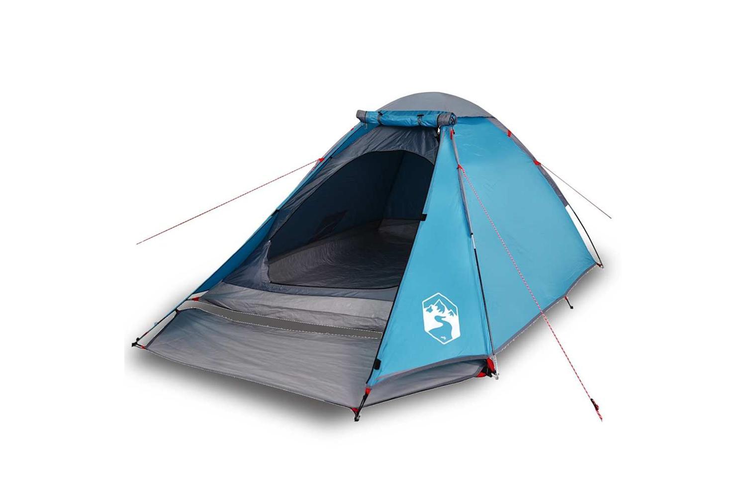Vidaxl Camping Tent Dome 2-person Blue Waterproof-2