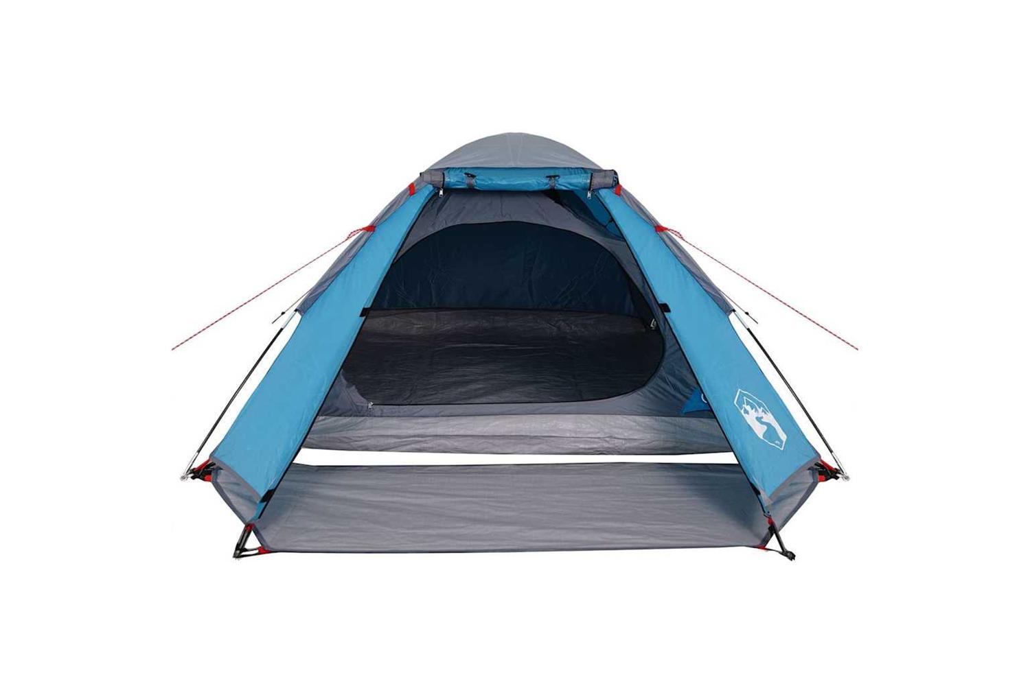Vidaxl Camping Tent Dome 2-person Blue Waterproof-6