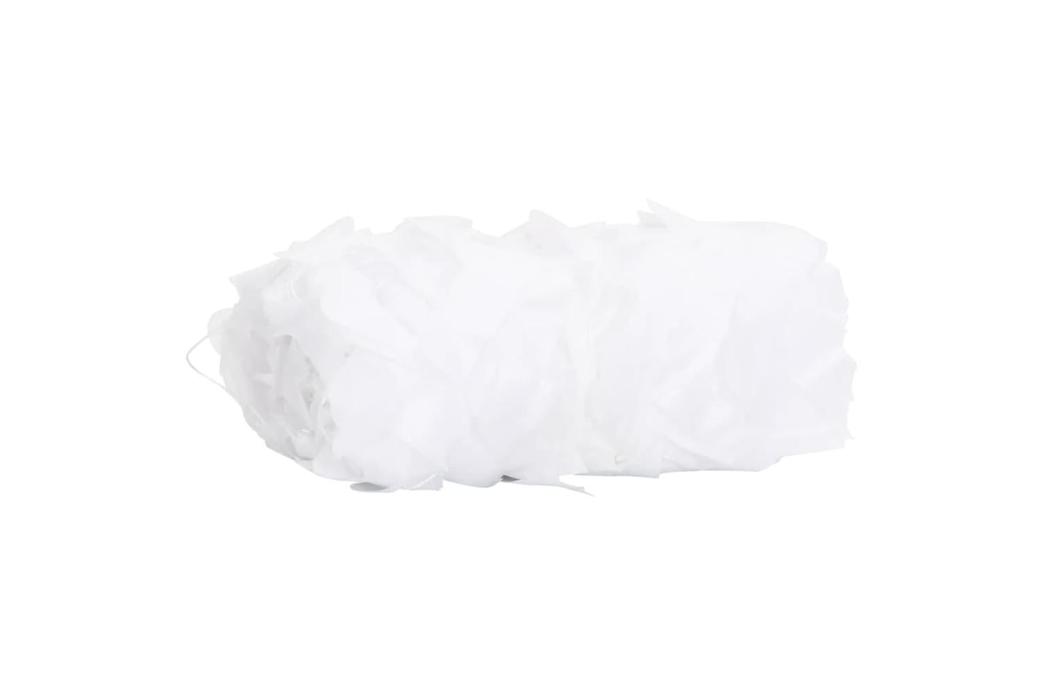Vidaxl Camouflage Net With Storage Bag 844x142 Cm White-2