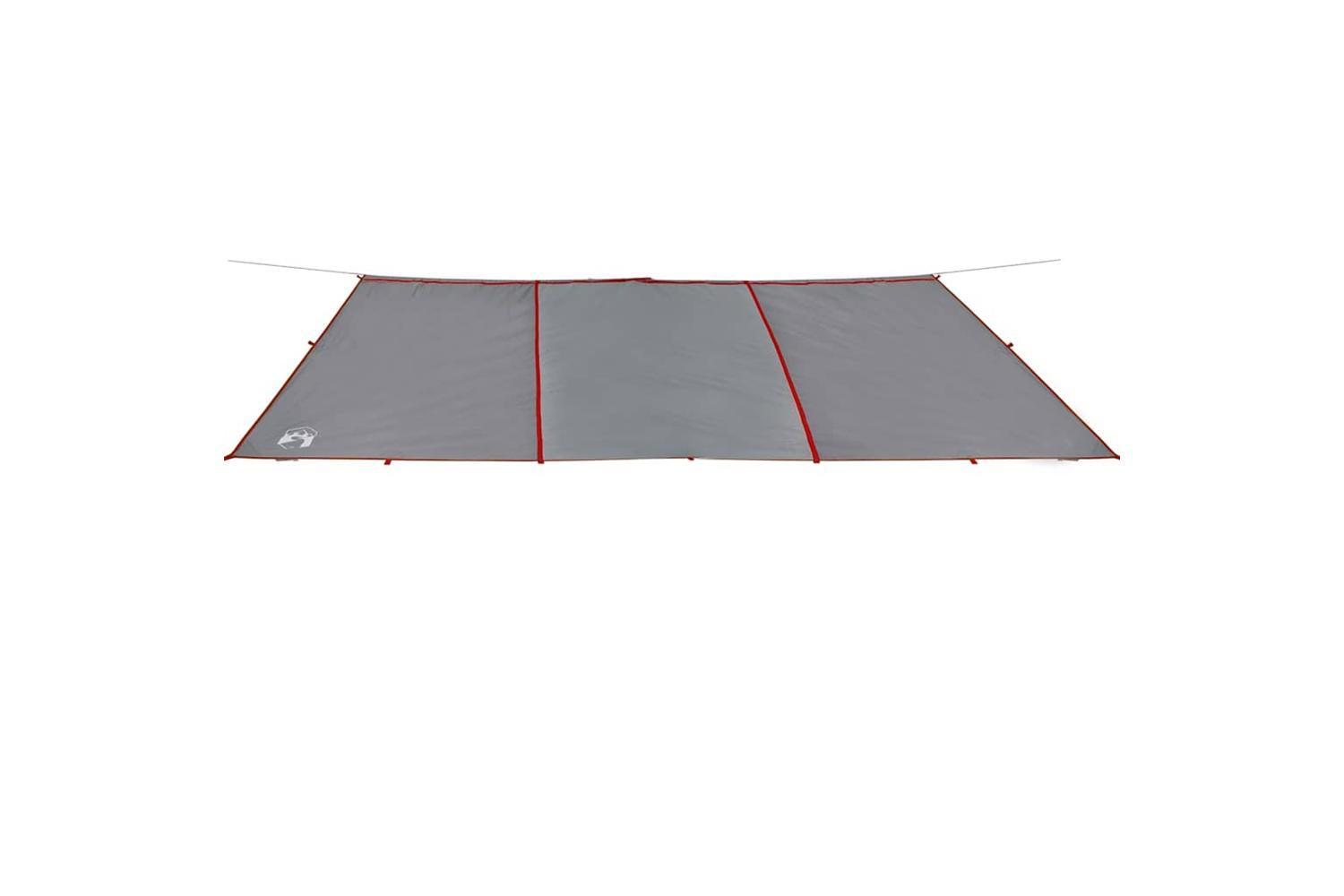Vidaxl Camping Tarp Grey And Orange 420x440 Cm Waterproof-4