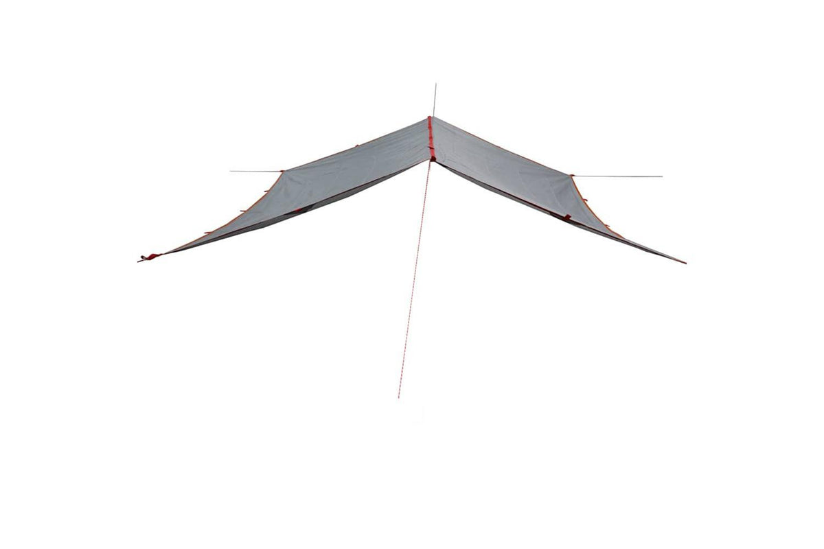 Vidaxl Camping Tarp Grey And Orange 400x294 Cm Waterproof-5