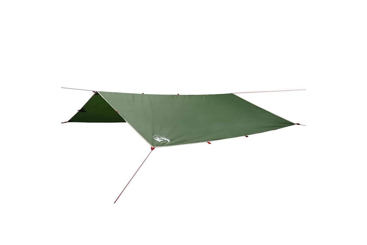 Vidaxl Camping Tarp Green 300x294 Cm Waterproof-2