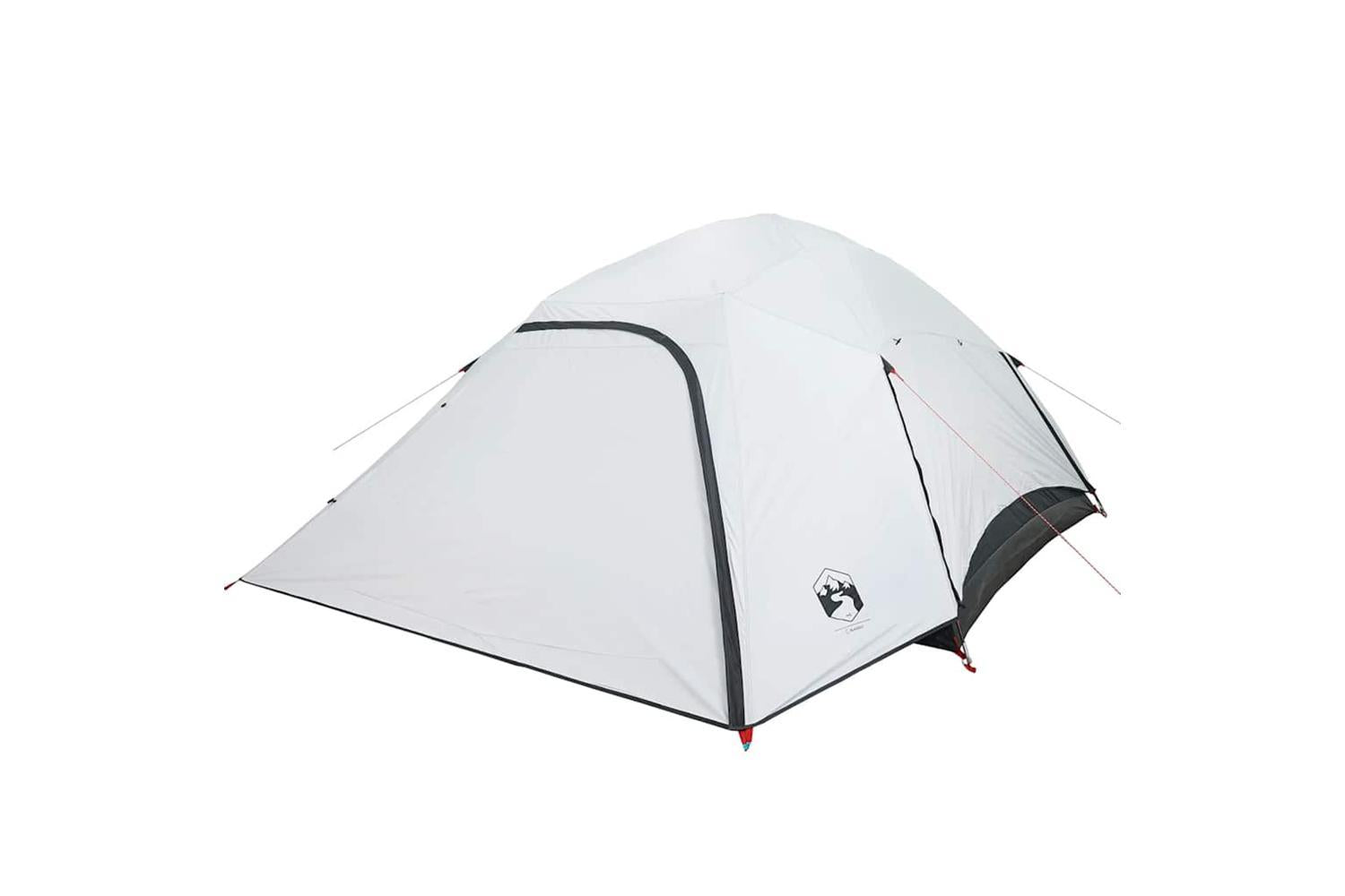 Vidaxl Family Tent Dome 6-person White Blackout Fabric Waterproof-4