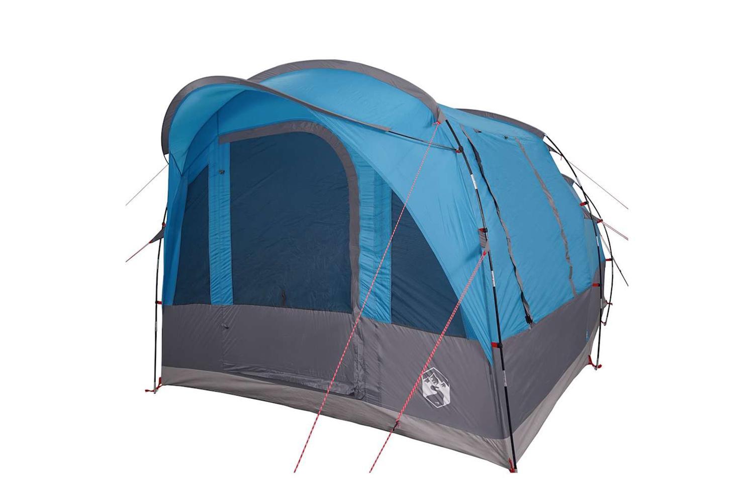 Vidaxl Camping Tent Tunnel 3-person Blue Waterproof-2