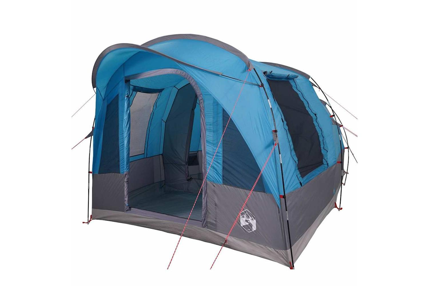 Vidaxl Camping Tent Tunnel 3-person Blue Waterproof-5