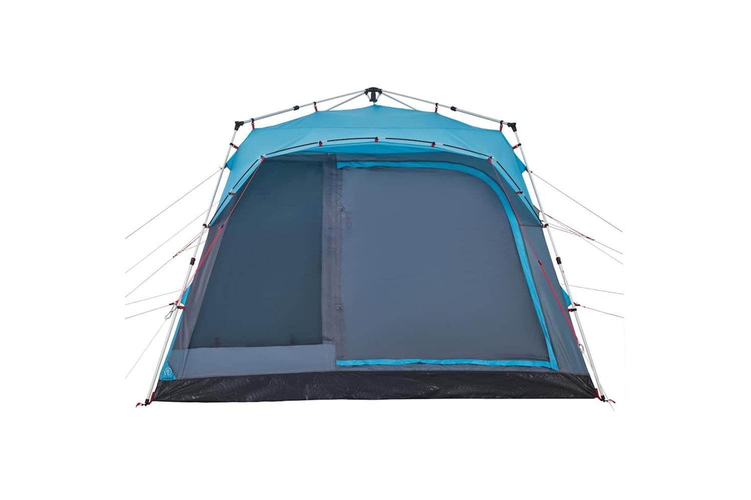 Vidaxl Family Tent Cabin 7-person Blue Quick Release-5