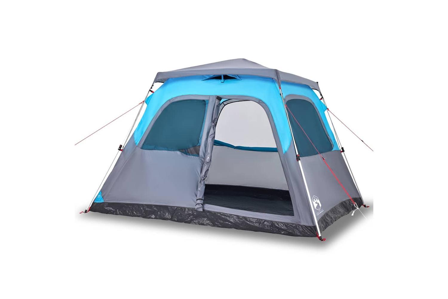 Vidaxl Family Tent Dome 6-person Blue Quick Release