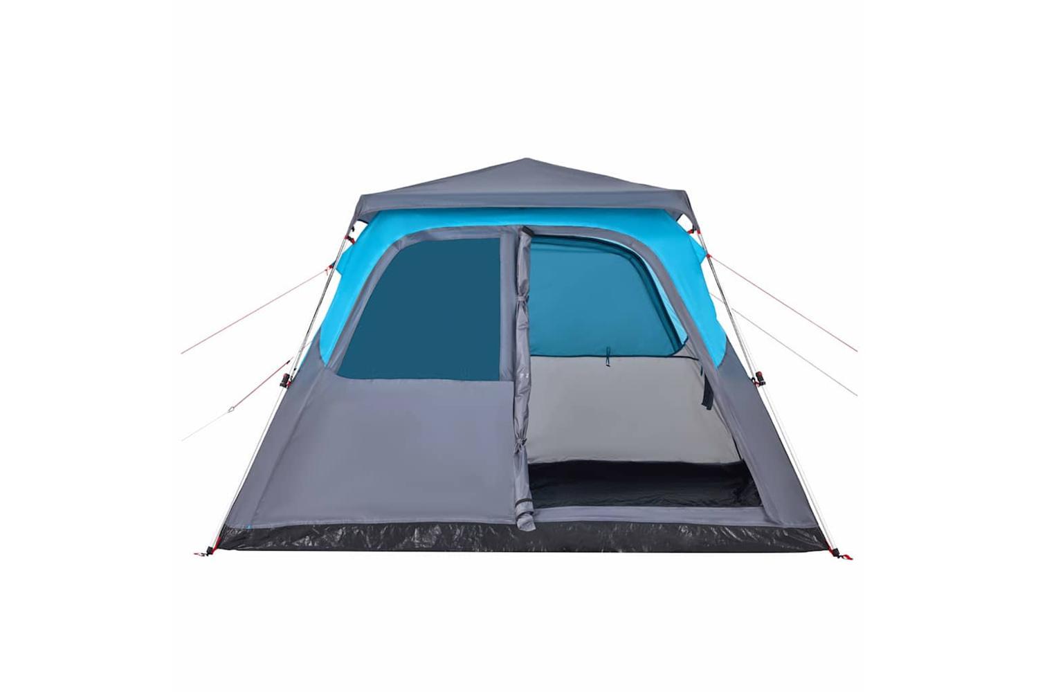 Vidaxl Family Tent Dome 6-person Blue Quick Release-7