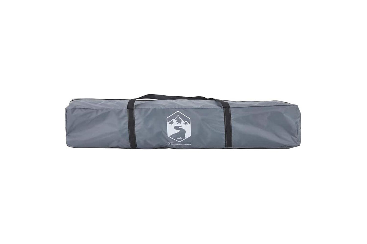 Vidaxl Camping Tent Dome 3-person Grey And Orange Quick Release-9