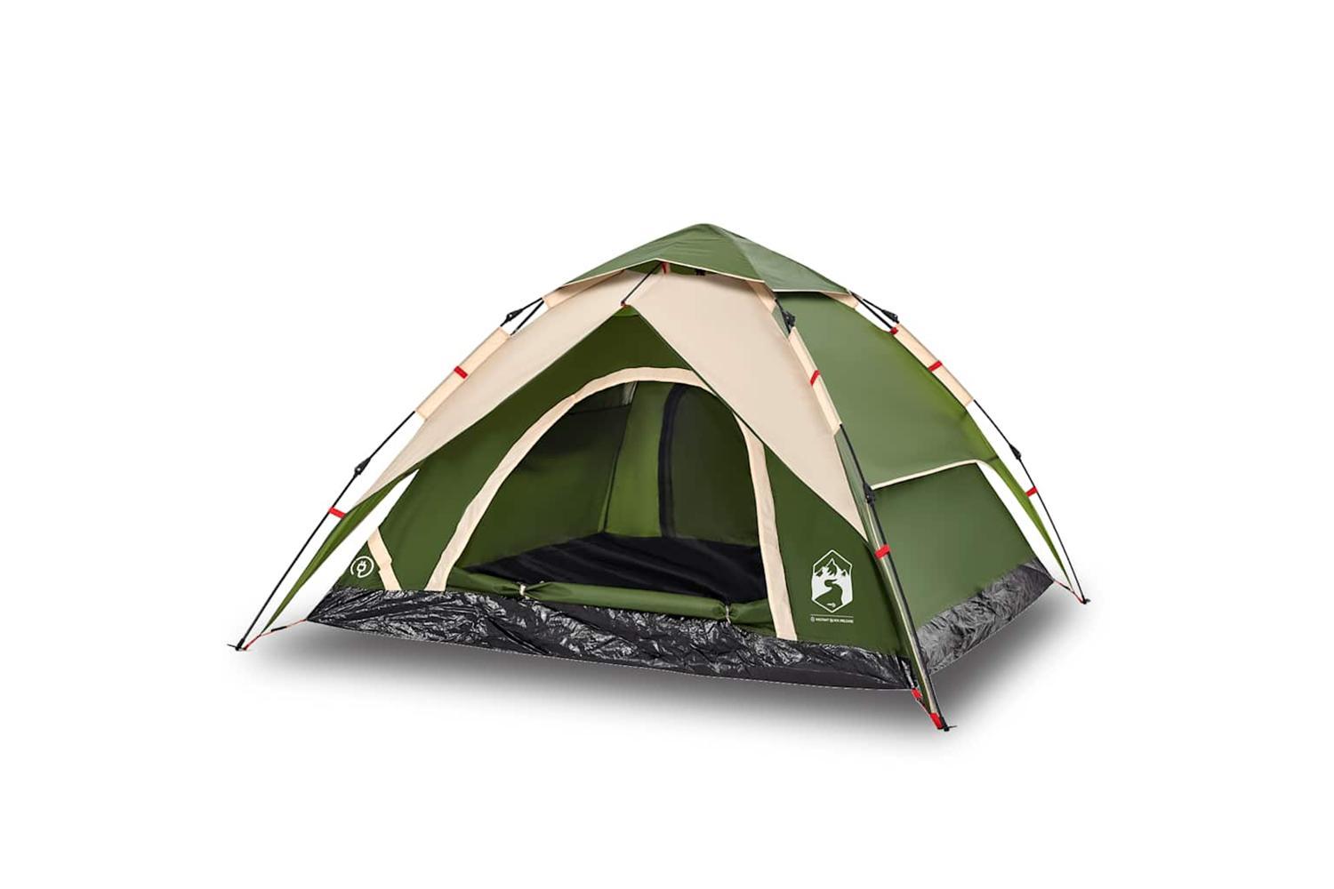 Vidaxl Camping Tent Dome 5-person Green Quick Release-2