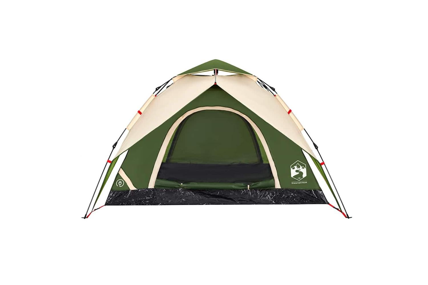 Vidaxl Camping Tent Dome 5-person Green Quick Release-5