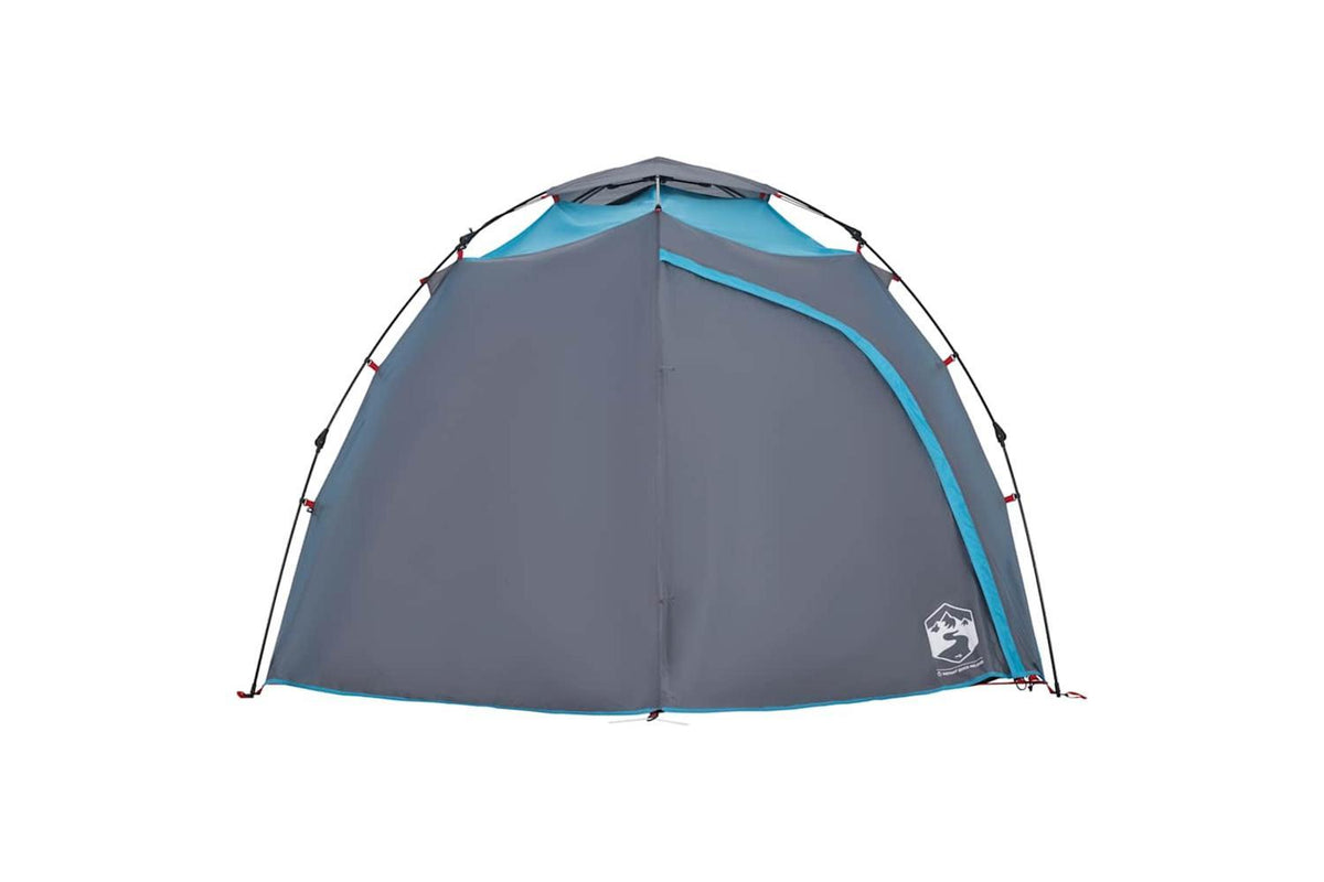 Vidaxl Camping Tent Dome 4-person Blue Quick Release-6