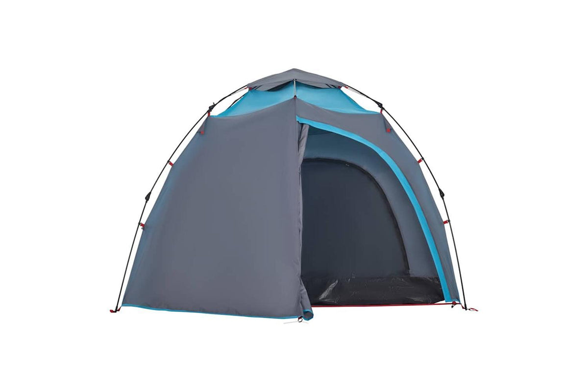 Vidaxl Camping Tent Dome 4-person Blue Quick Release-7