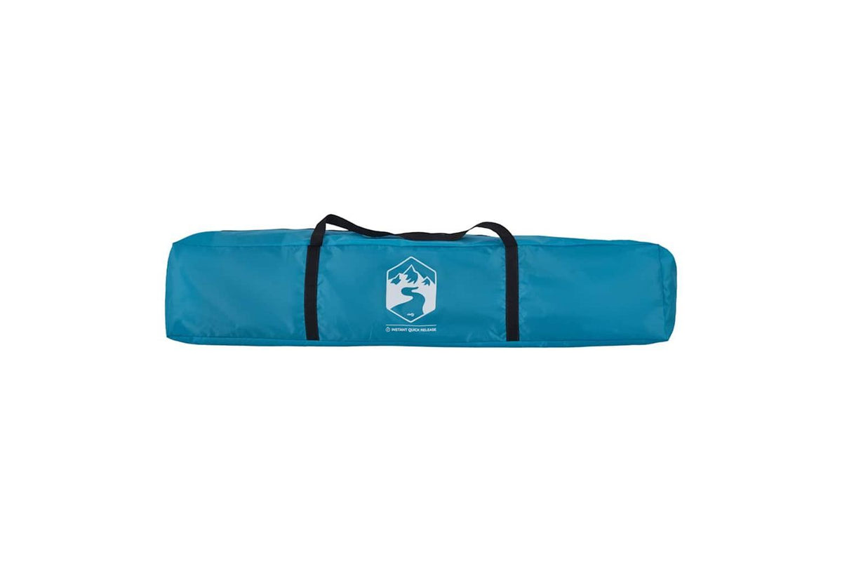 Vidaxl Camping Tent Dome 4-person Blue Quick Release-9