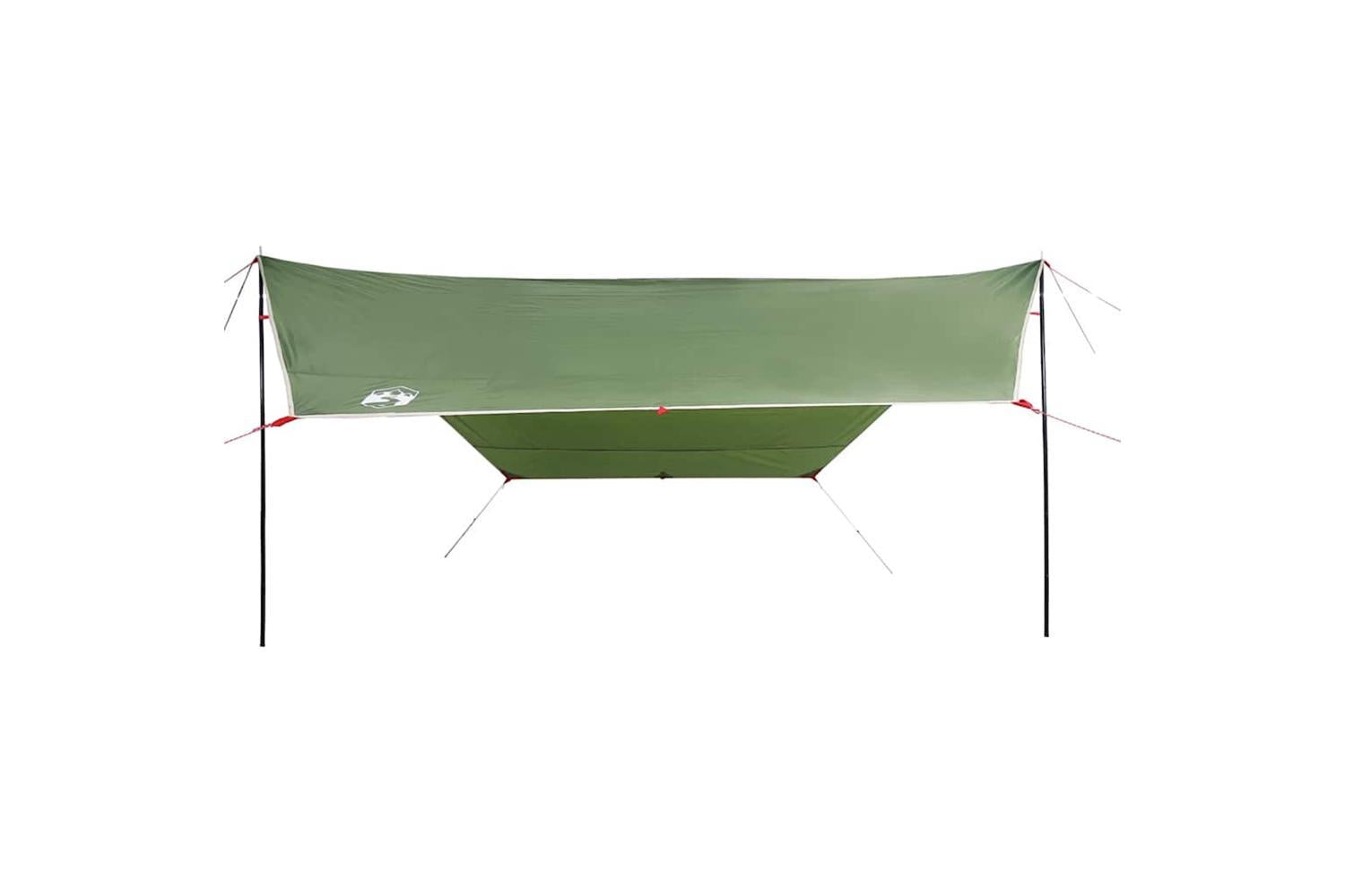 Vidaxl Camping Tarp Green 430x380x210 Cm Waterproof-5