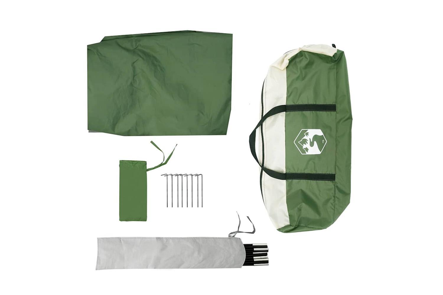 Vidaxl Camping Tarp Green 430x380x210 Cm Waterproof-8