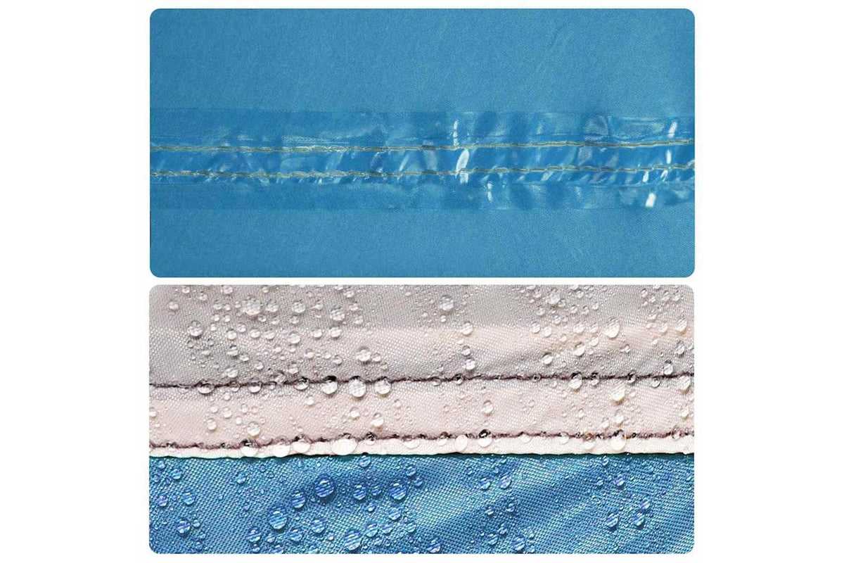 Vidaxl Camping Tarp Blue 460x305x210 Cm Waterproof-8