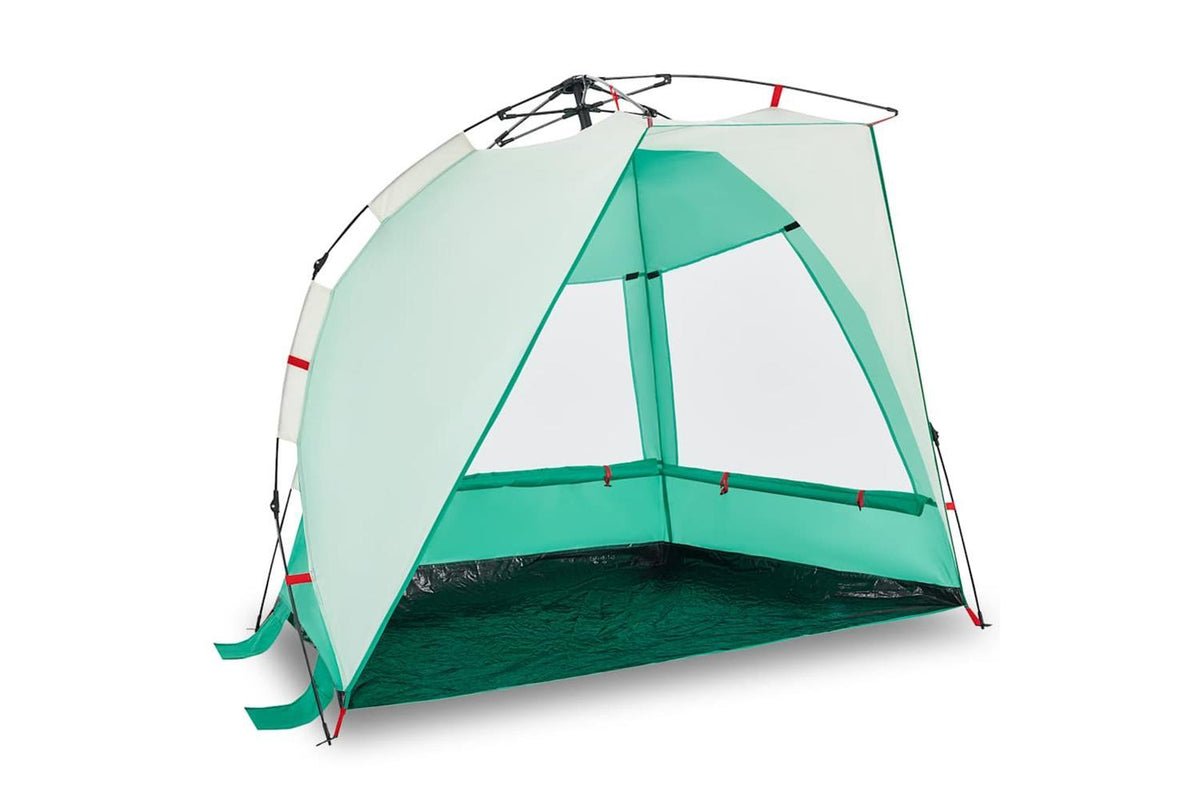 Vidaxl Beach Tent 2-person Sea Green Quick Release Waterproof-2