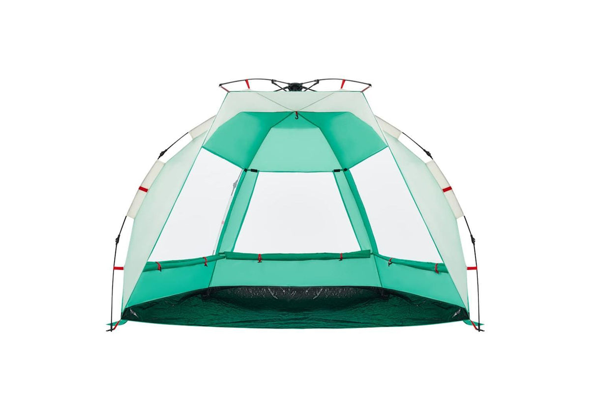 Vidaxl Beach Tent 2-person Sea Green Quick Release Waterproof-5