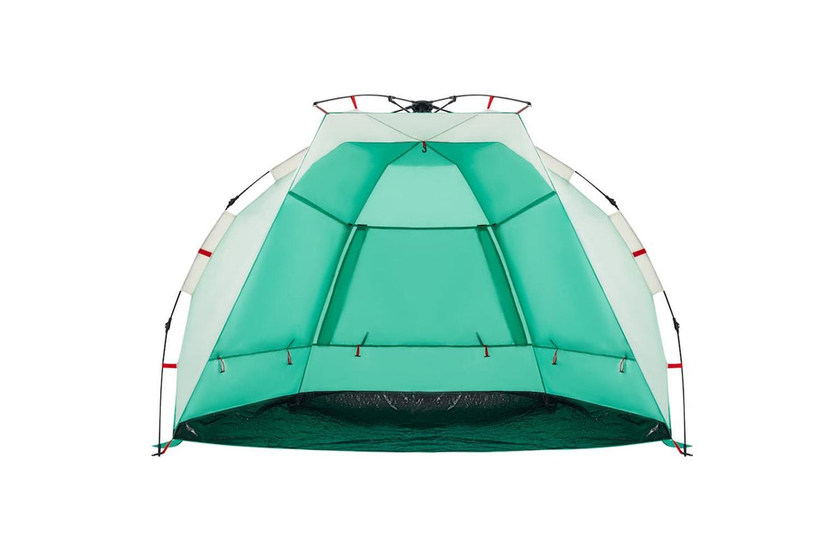 Vidaxl Beach Tent 2-person Sea Green Quick Release Waterproof-7