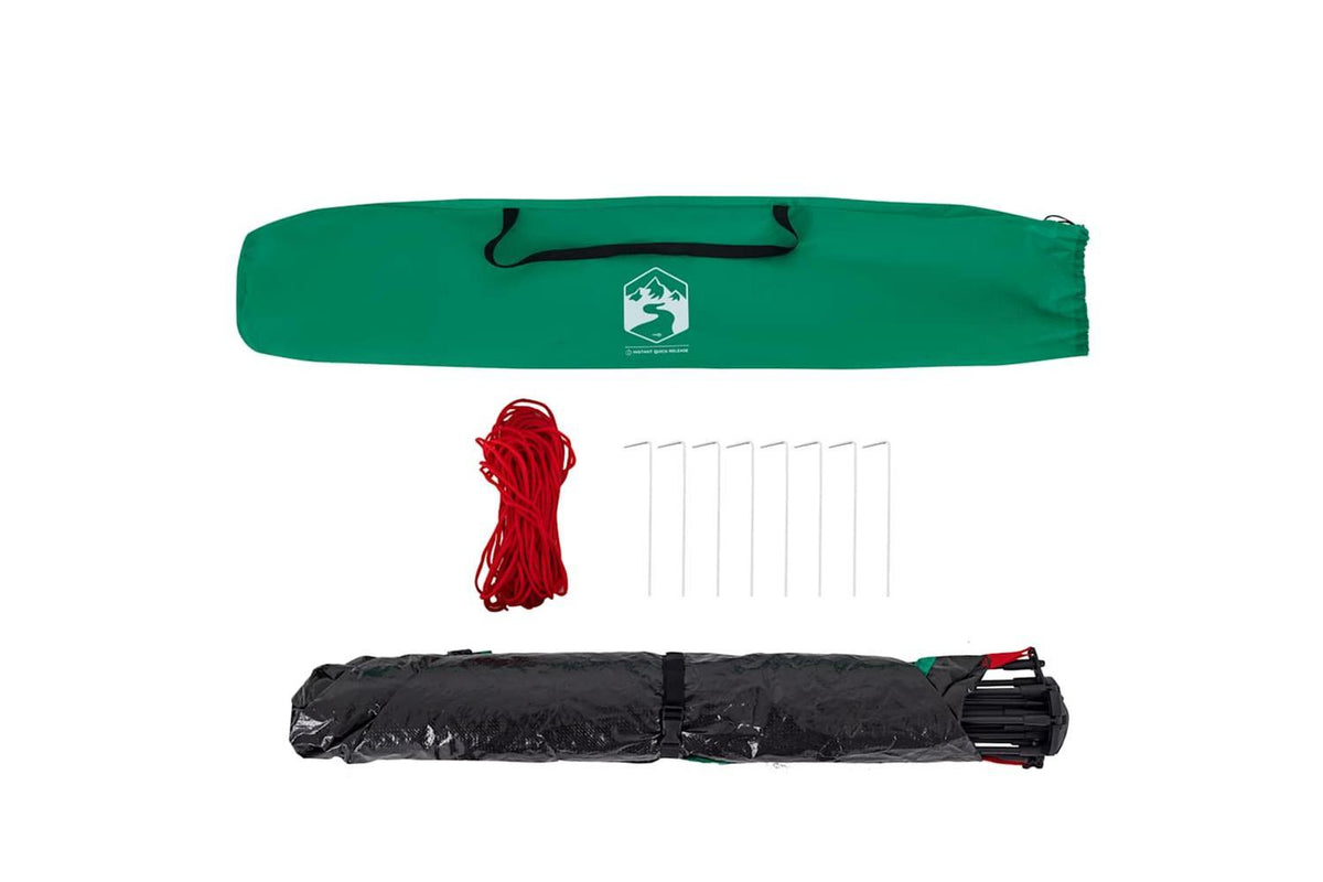 Vidaxl Beach Tent 2-person Sea Green Quick Release Waterproof-10