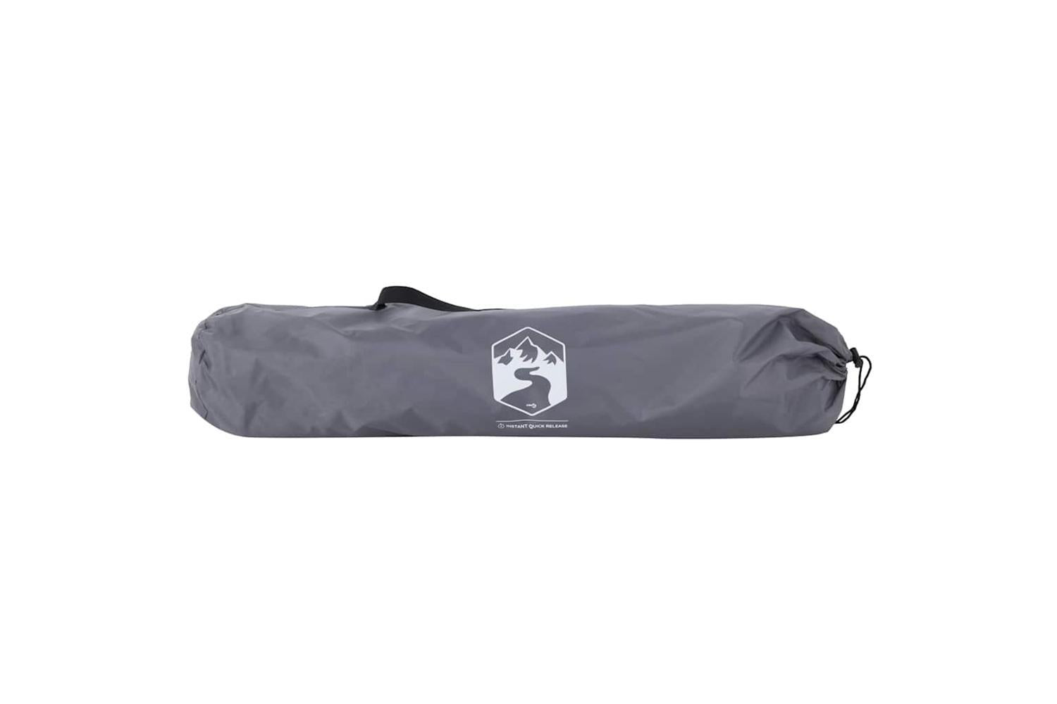 Vidaxl Beach Tent 2-person Grey Quick Release Waterproof-9