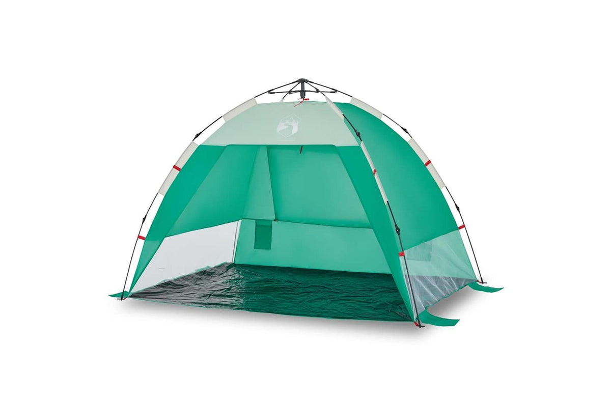 Vidaxl Beach Tent 2-person Sea Green Quick Release Waterproof-2