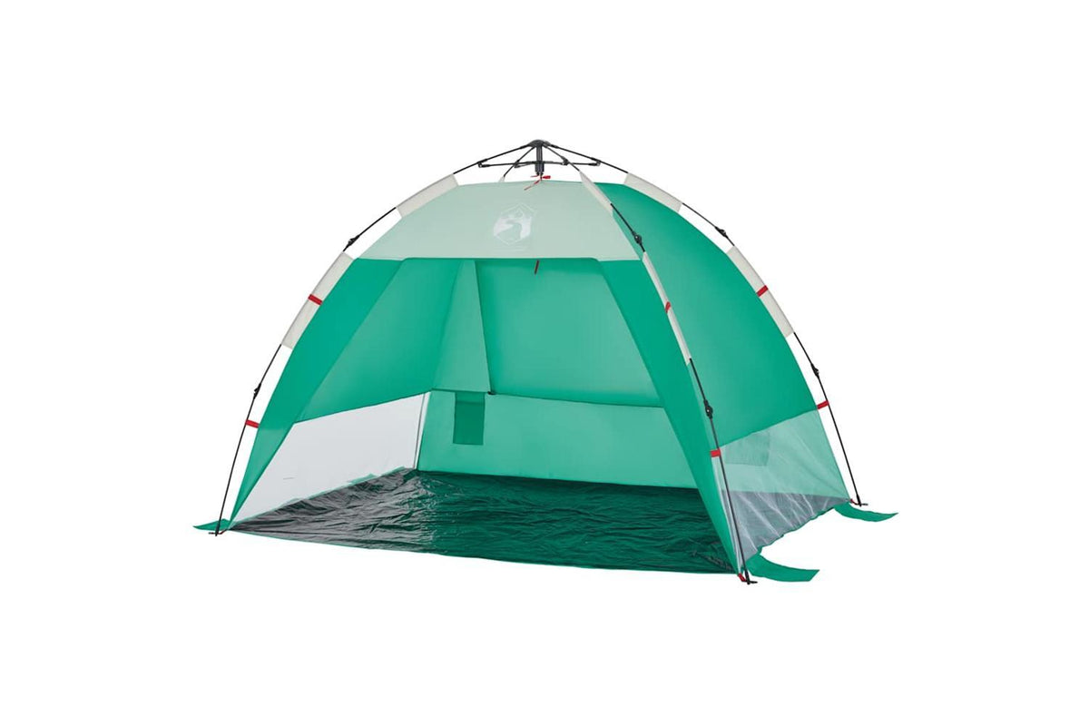 Vidaxl Beach Tent 2-person Sea Green Quick Release Waterproof-4