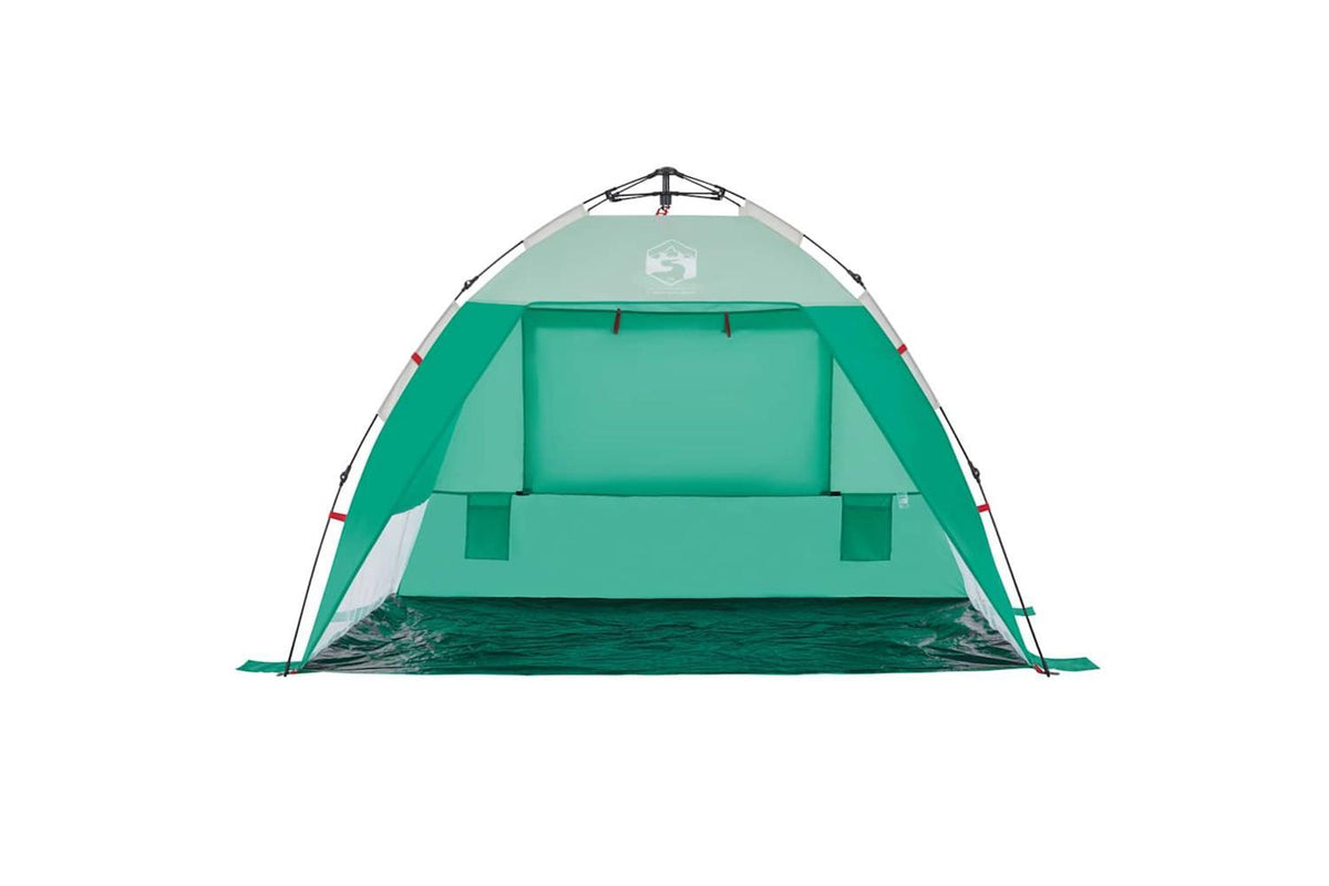 Vidaxl Beach Tent 2-person Sea Green Quick Release Waterproof-5