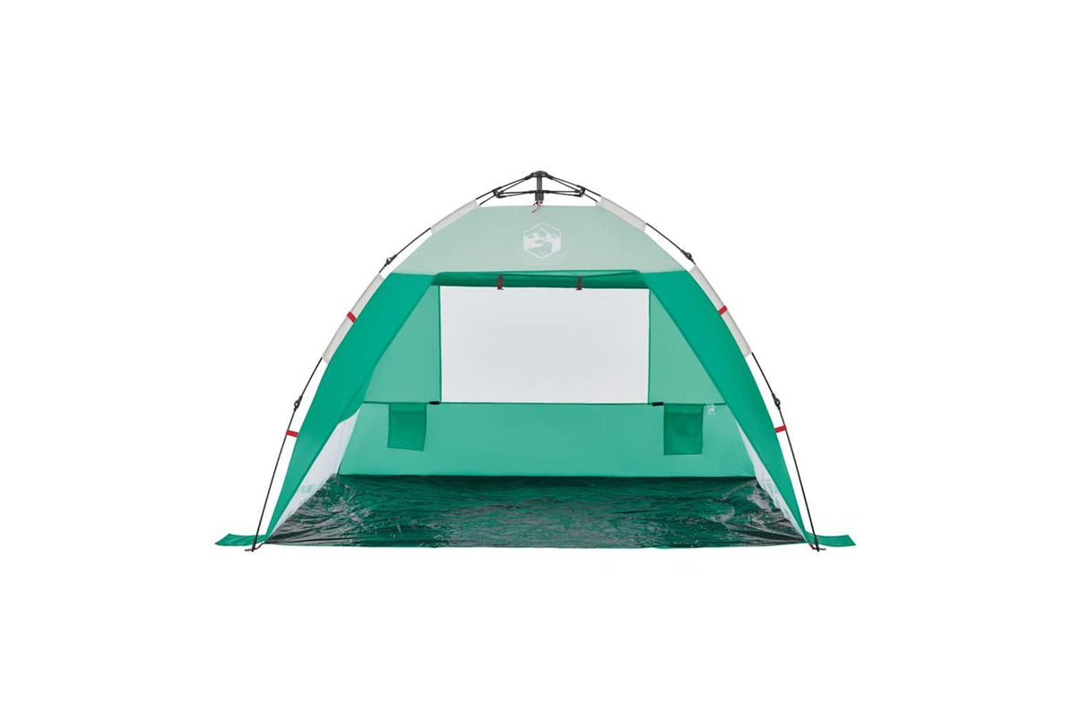 Vidaxl Beach Tent 2-person Sea Green Quick Release Waterproof-6
