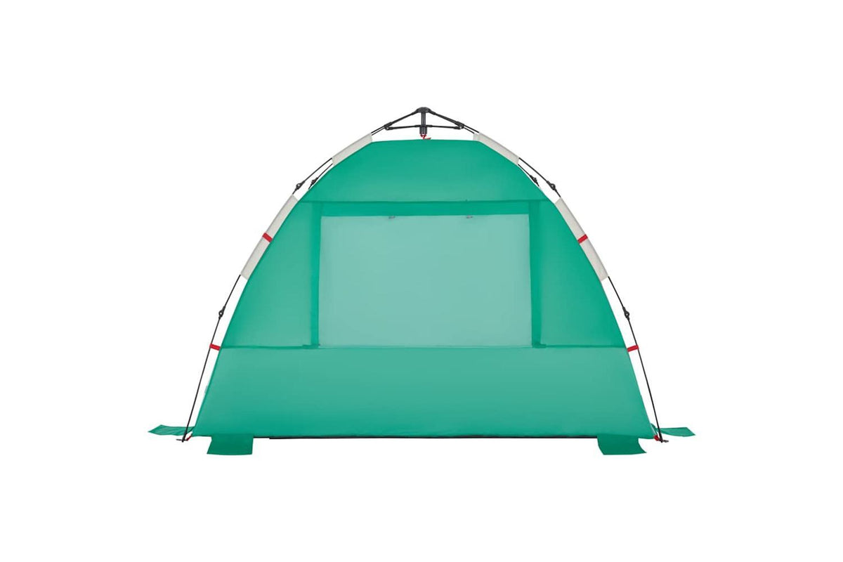 Vidaxl Beach Tent 2-person Sea Green Quick Release Waterproof-8