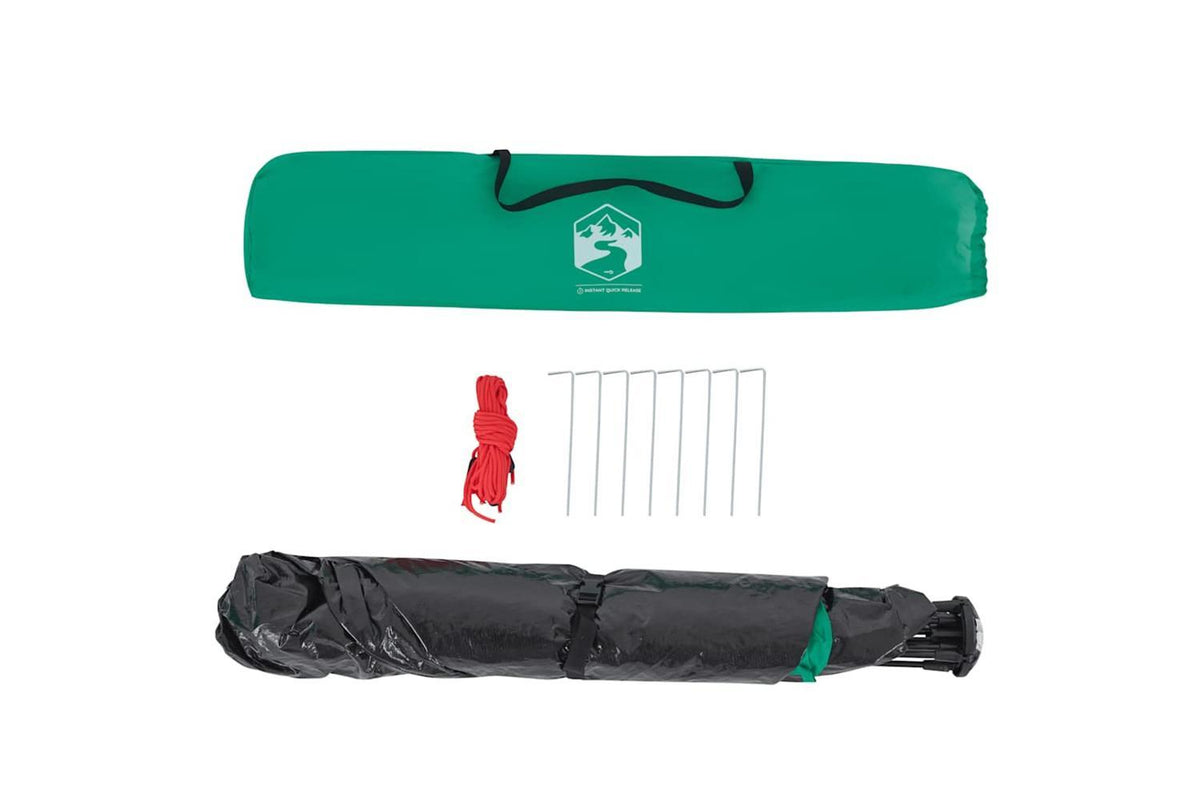 Vidaxl Beach Tent 2-person Sea Green Quick Release Waterproof-10