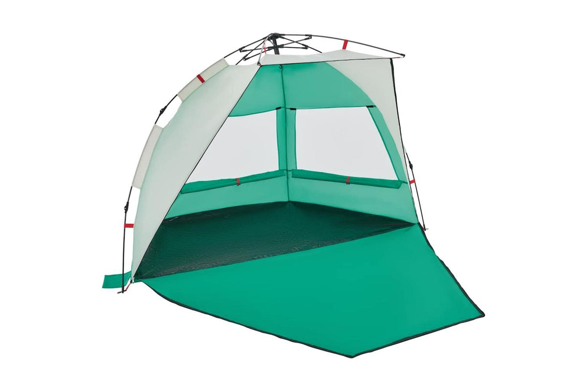 Vidaxl Beach Tent 2-person Sea Green Quick Release Waterproof-4