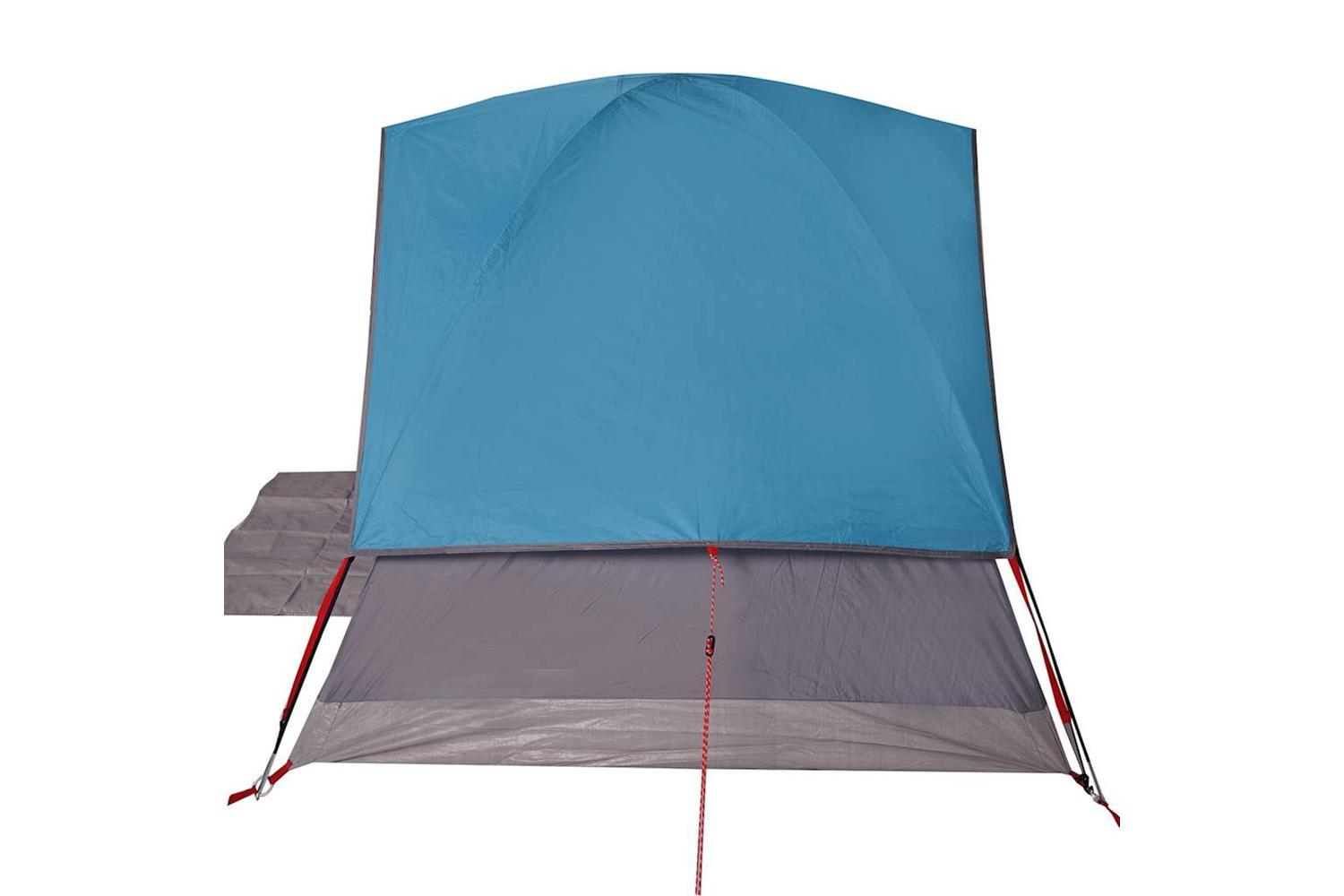 Vidaxl Camping Tent Dome 3-person Blue Waterproof-10