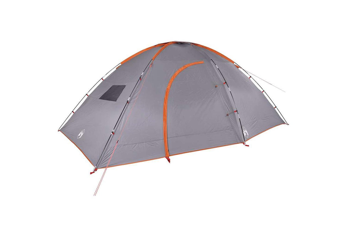 Vidaxl Camping Tent 8-person Orange Waterproof-4