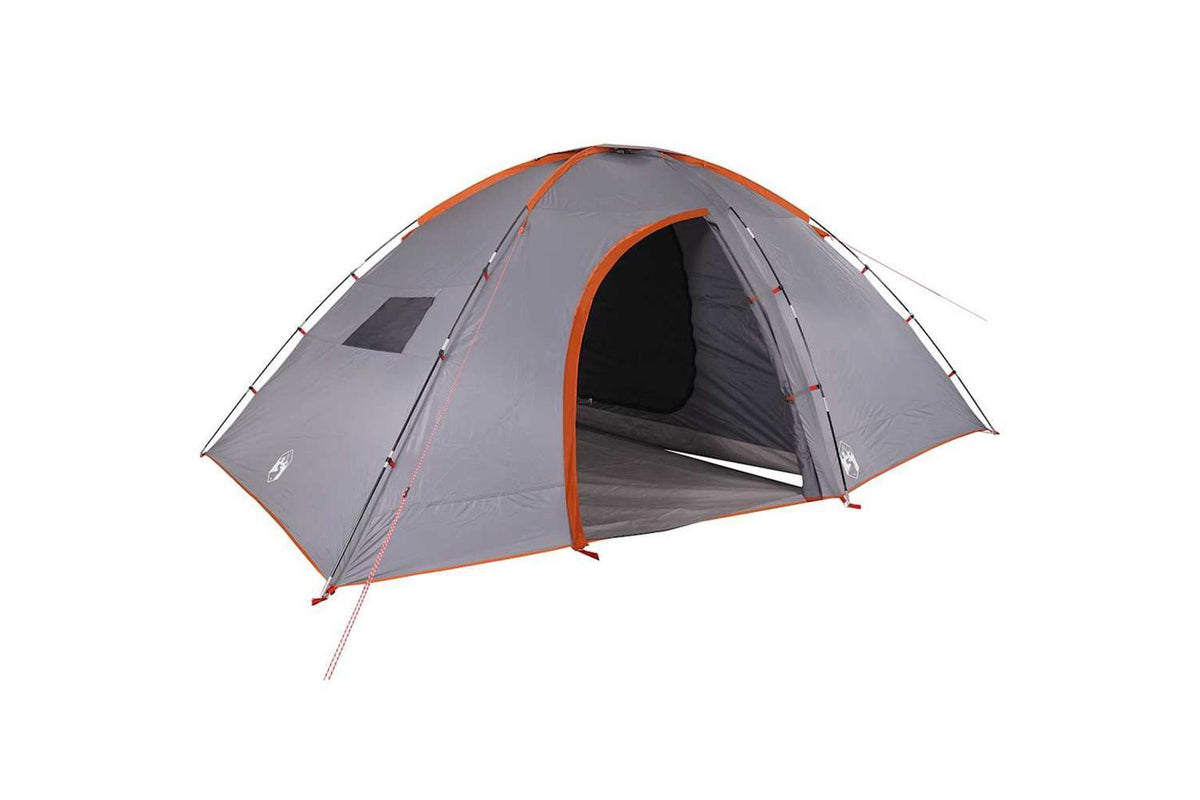 Vidaxl Camping Tent 8-person Orange Waterproof-6