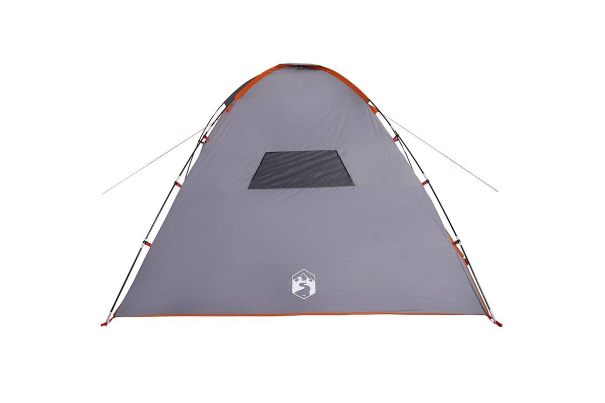 Vidaxl Camping Tent 8-person Orange Waterproof-8