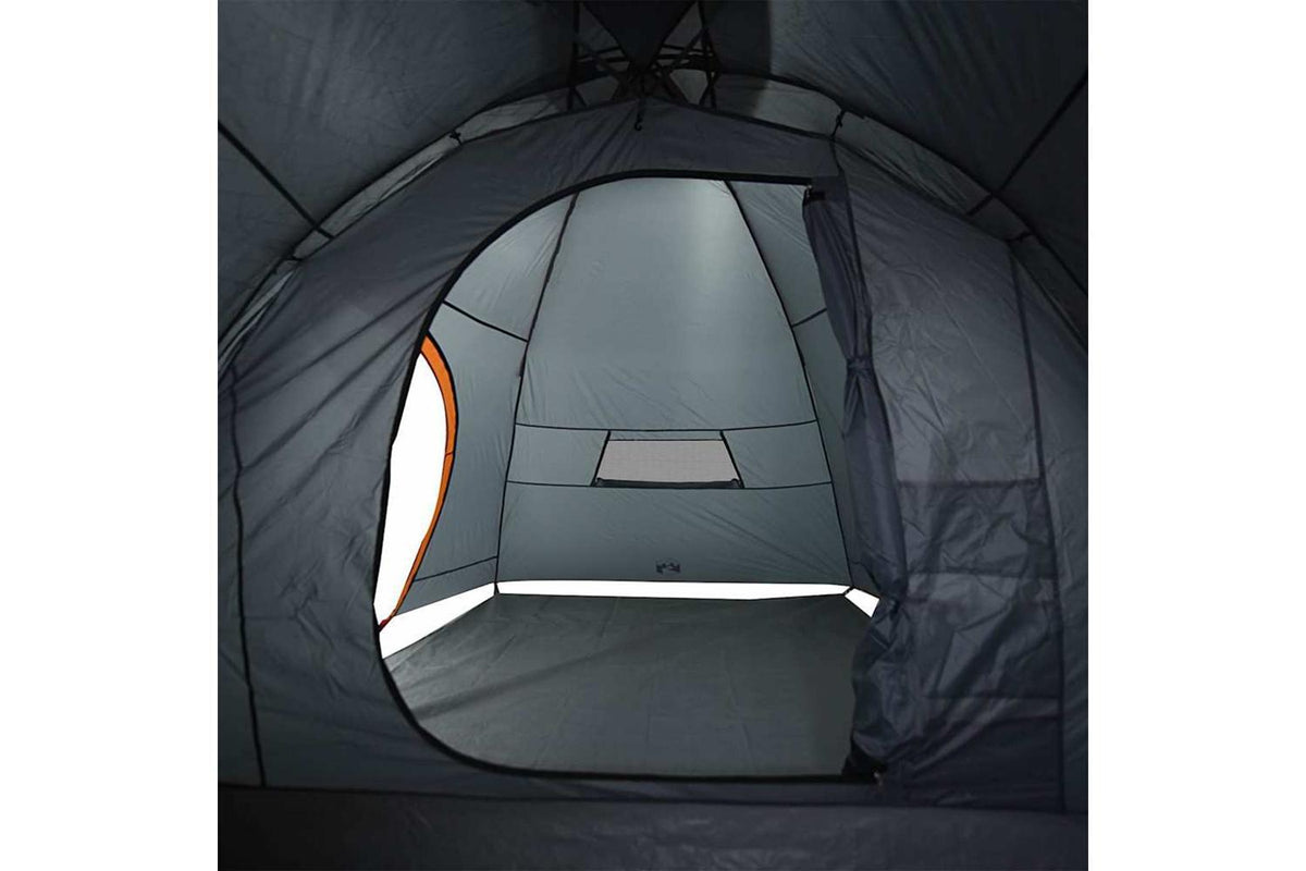 Vidaxl Camping Tent 8-person Orange Waterproof-10