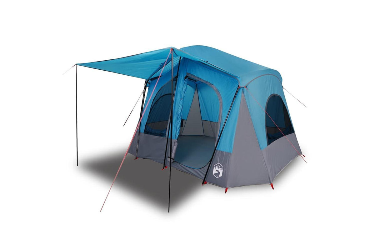 Vidaxl Camping Tent Cabin 5-person Blue Waterproof-2