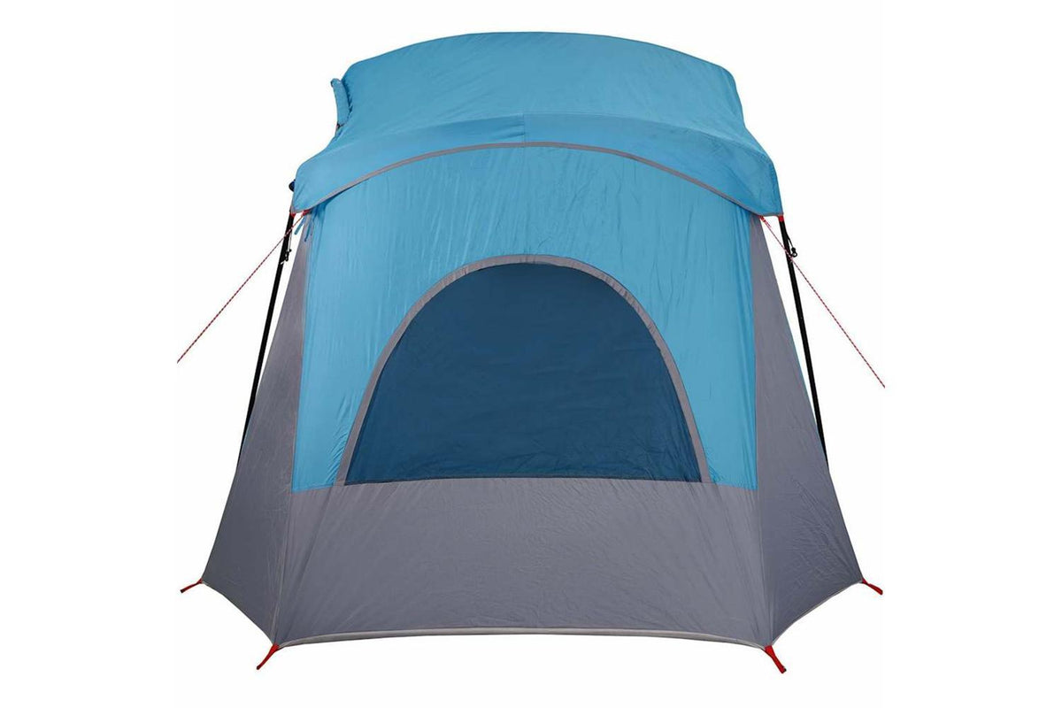 Vidaxl Camping Tent Cabin 5-person Blue Waterproof-9