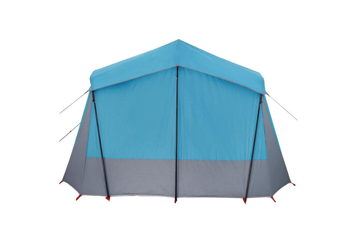Vidaxl Camping Tent Cabin 5-person Blue Waterproof-10