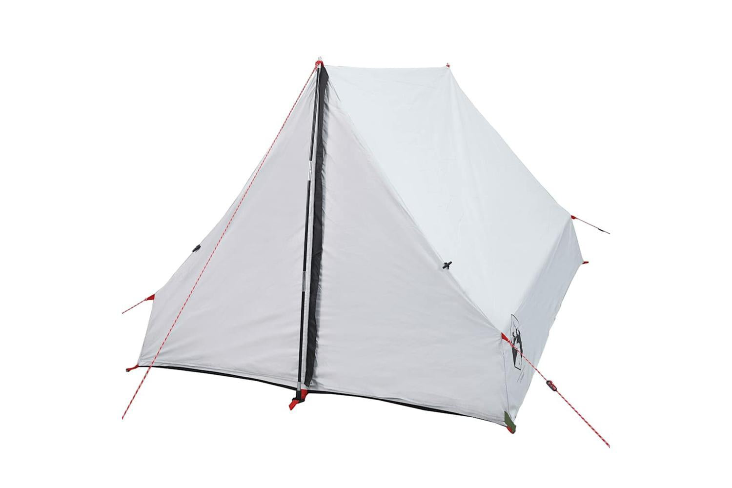 Vidaxl Camping Tent A-frame 2-person White Blackout Fabric Waterproof-6