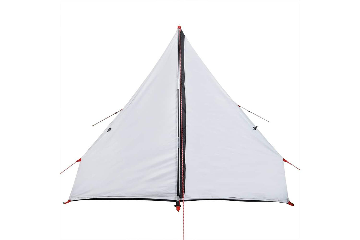 Vidaxl Camping Tent A-frame 2-person White Blackout Fabric Waterproof-7