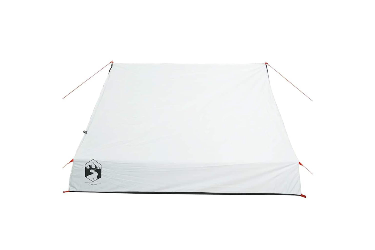 Vidaxl Camping Tent A-frame 2-person White Blackout Fabric Waterproof-9